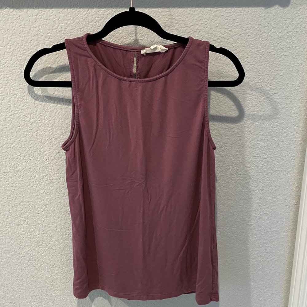 Synergy Organic Clothing tank top with back detail size S